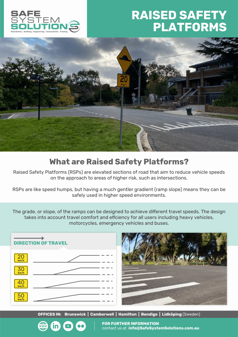 Raised Safety Platforms – factsheet