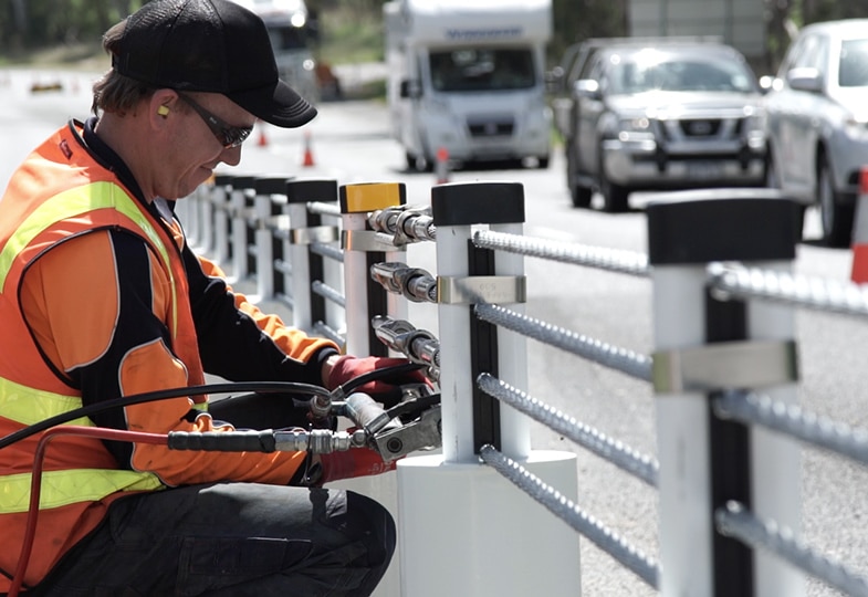 Safe System Snippet #111 Wire Rope Safety Barrier – rope tension