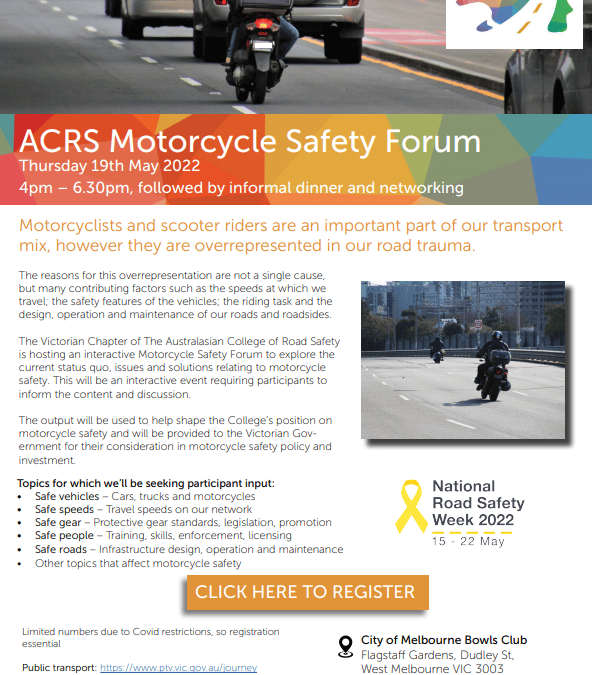 ACRS Motorcycle Safety Forum