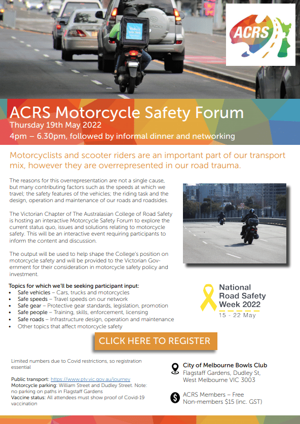 ACRS Motorcycle Safety Forum