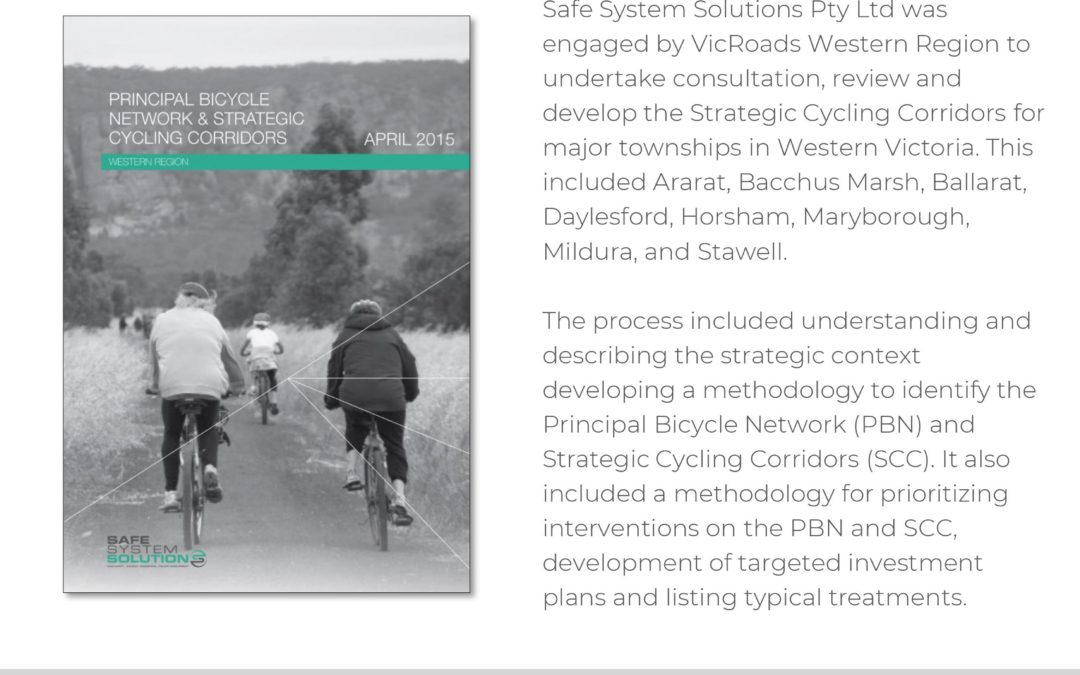 Western Victoria’s Principal Bicycle Network and Strategic Cycling Corridors(including Horsham)