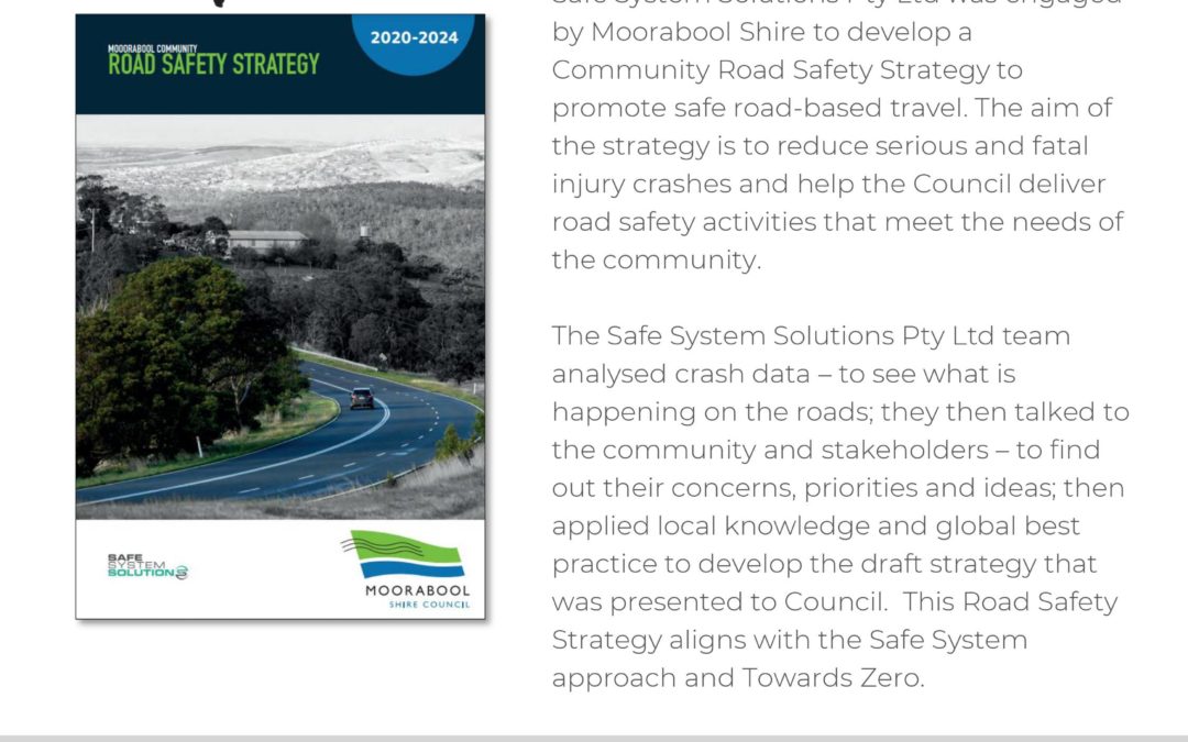 Road Safety Strategy Moorabool Shire