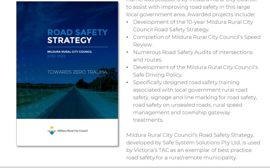 Road Safety Strategy Mildura