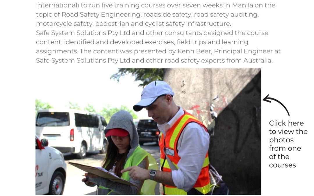 Road Safety Training Philippines Department of Public Works and Highways (DPWH)