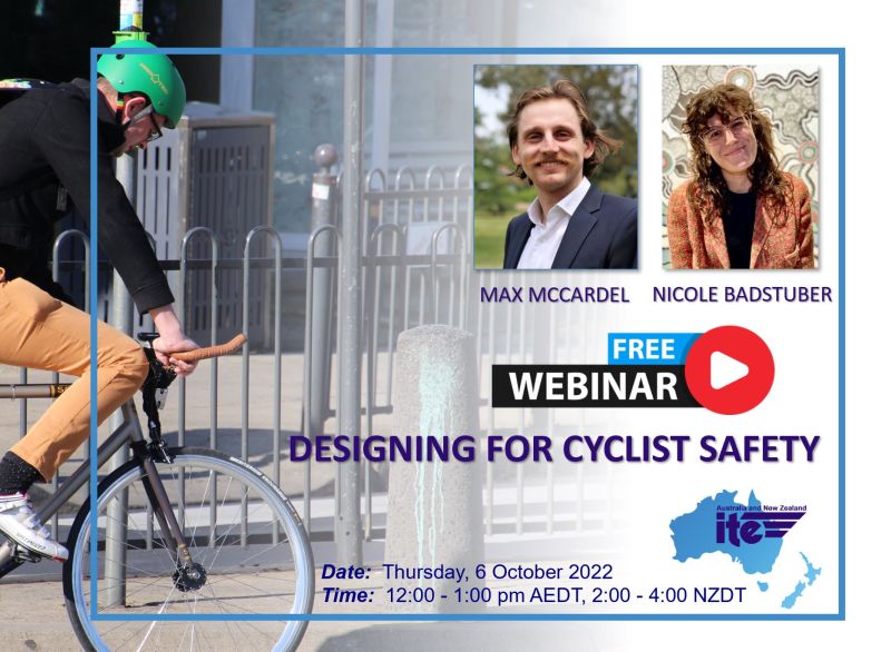 Designing for Cyclist Safety – Online Seminar