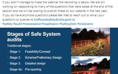 New Zealand’s Safe System Audit Guidelines