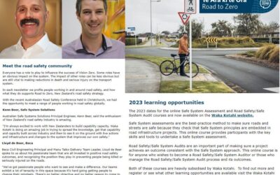 Kenn Beer Featured in Waka Kotahi Road to Zero Newsletter