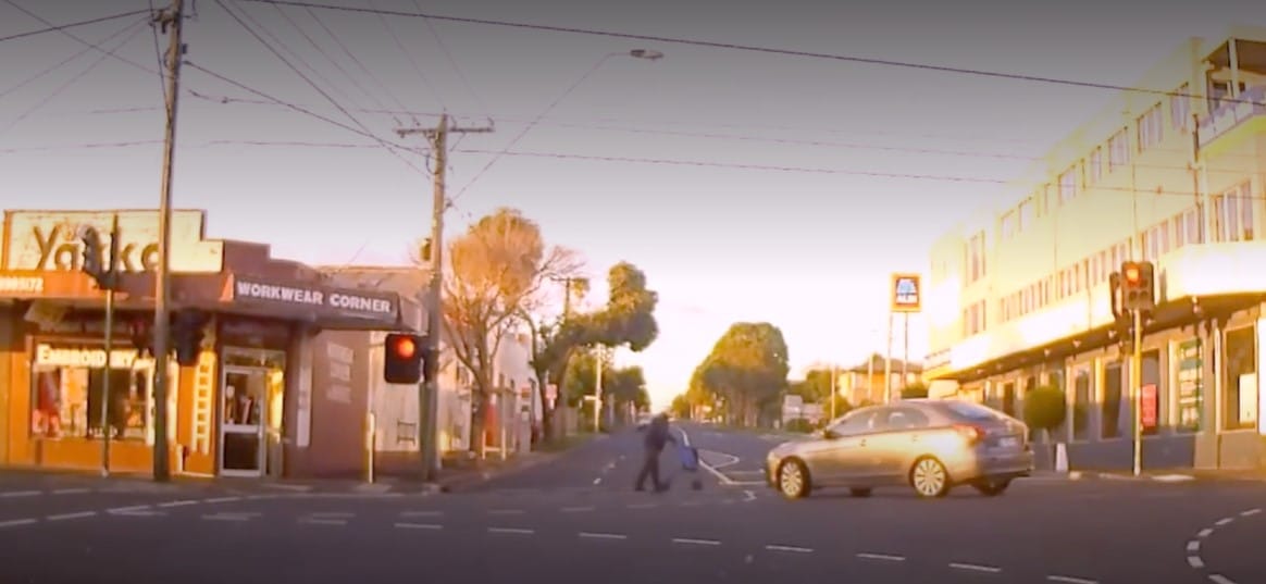 Safe System Snippet #194 Right turn onto a pedestrian at signalised intersections