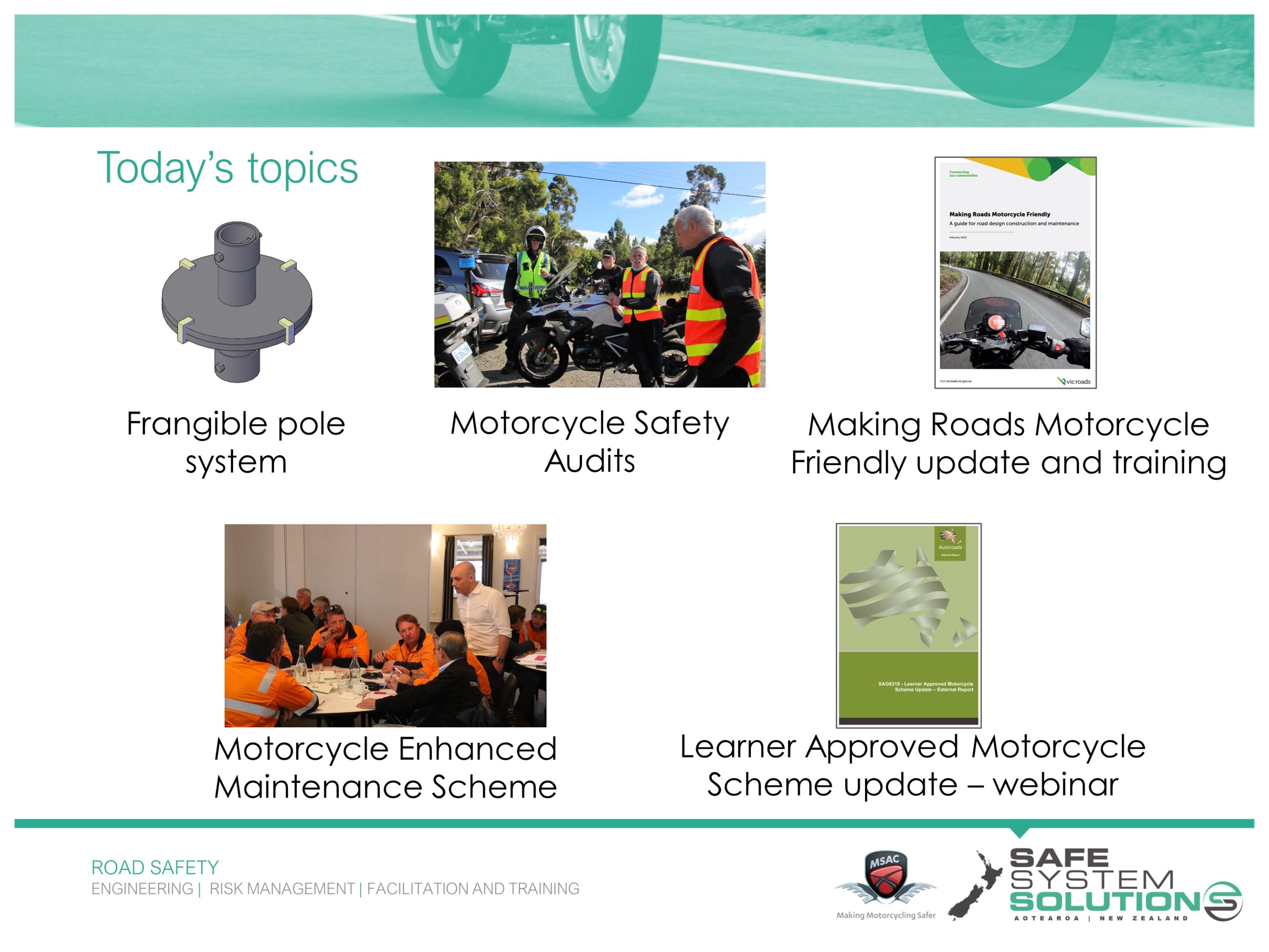 Presentation to NZ’s Motorcycle Safety Advisory Council