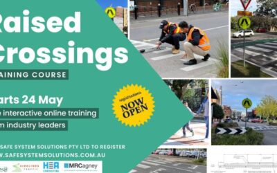 It’s back in 2023! Our popular online training course – Raised Crossings