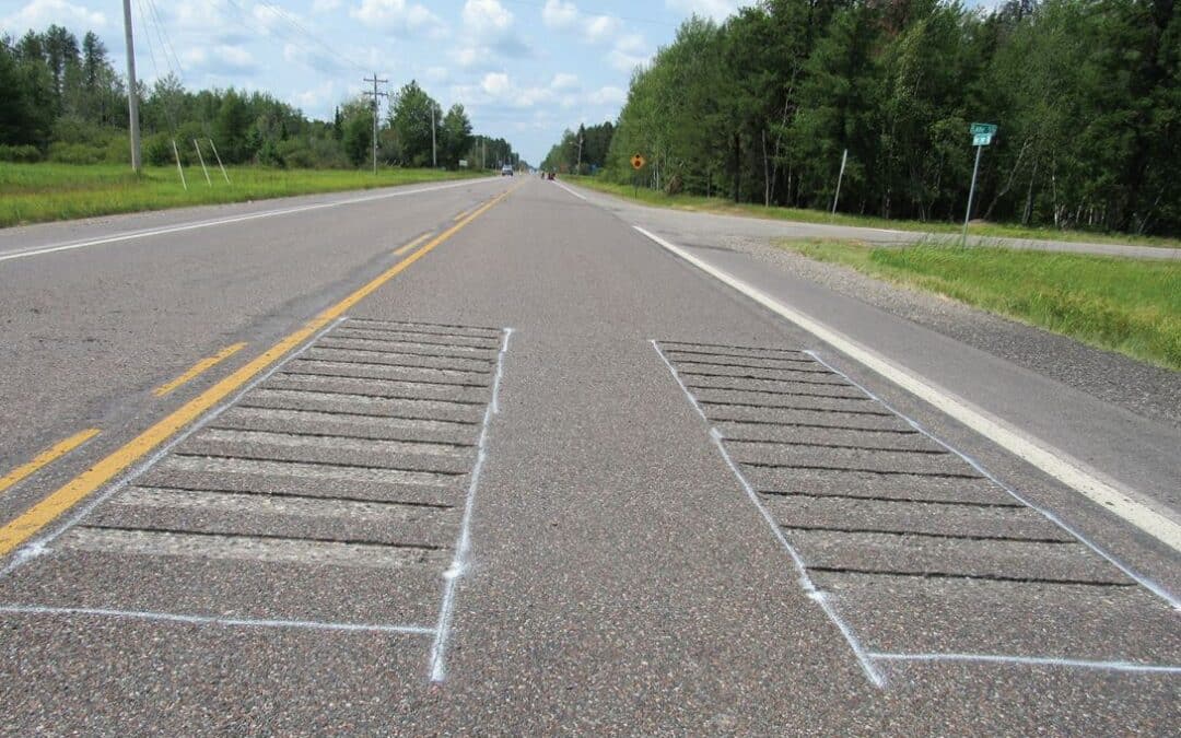 Safe System Snippet: #250 Transverse rumble strips