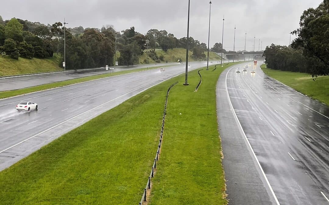 Safe System Snippet: #251 Wire rope safety barriers in the central median of the Eastern Freeway