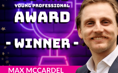 Congratulations to Max McCardel on winning the 2023 ITE-ANZ Young Professional Award