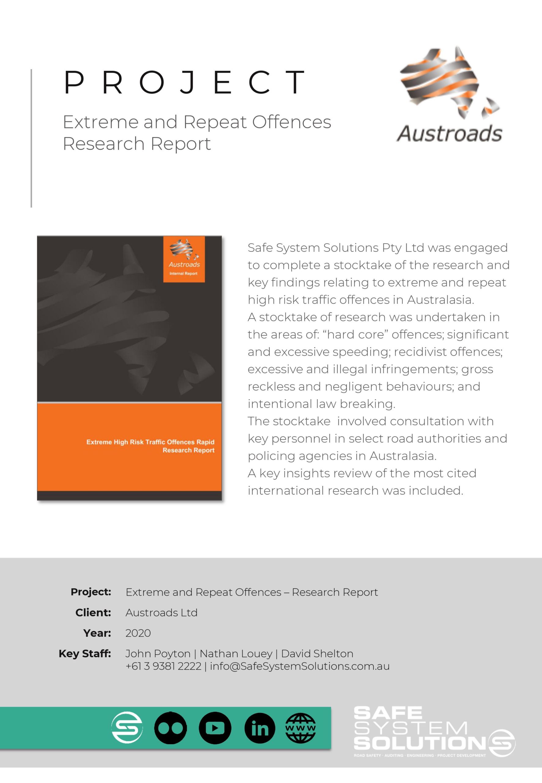 Extreme and Repeat Offences Research Report