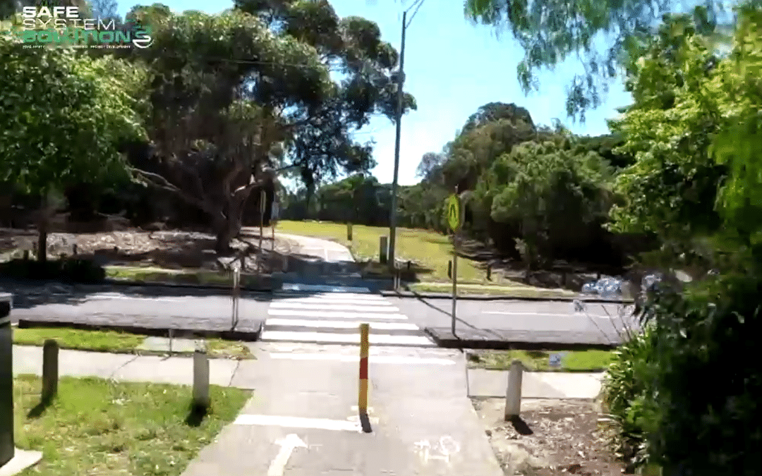 Safe System Snippet 288: Shared path crossings over roads