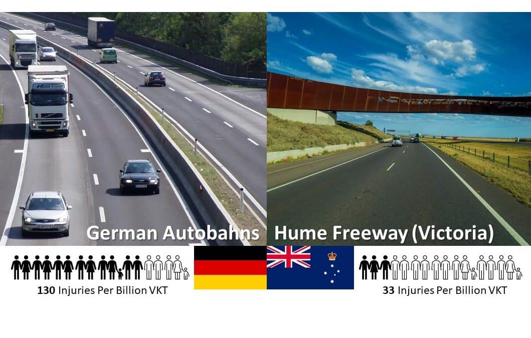 Safe System Snippet 345: Autobahns are NOT safe