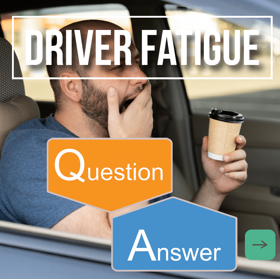 Safe System Snippet 422: Fatigue and driving