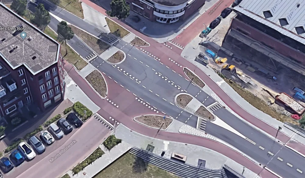 Safe System Snippet 444: Bent-out Cycle Lane Crossings