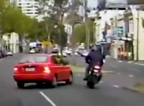 Safe System Snippet 454: Motorcyclists and Median Openings