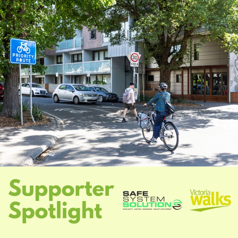 Supporter Spotlight: Safe System Solutions & Victoria Walks