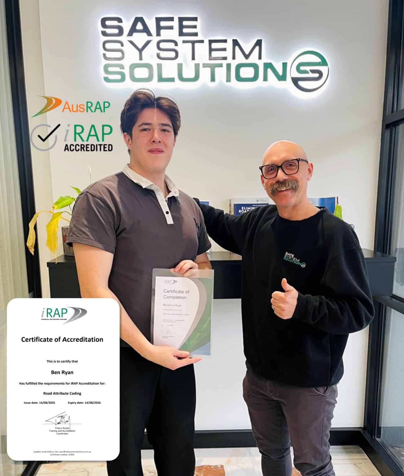 ⭐ SSS continues to grow AusRAP capability ⭐
