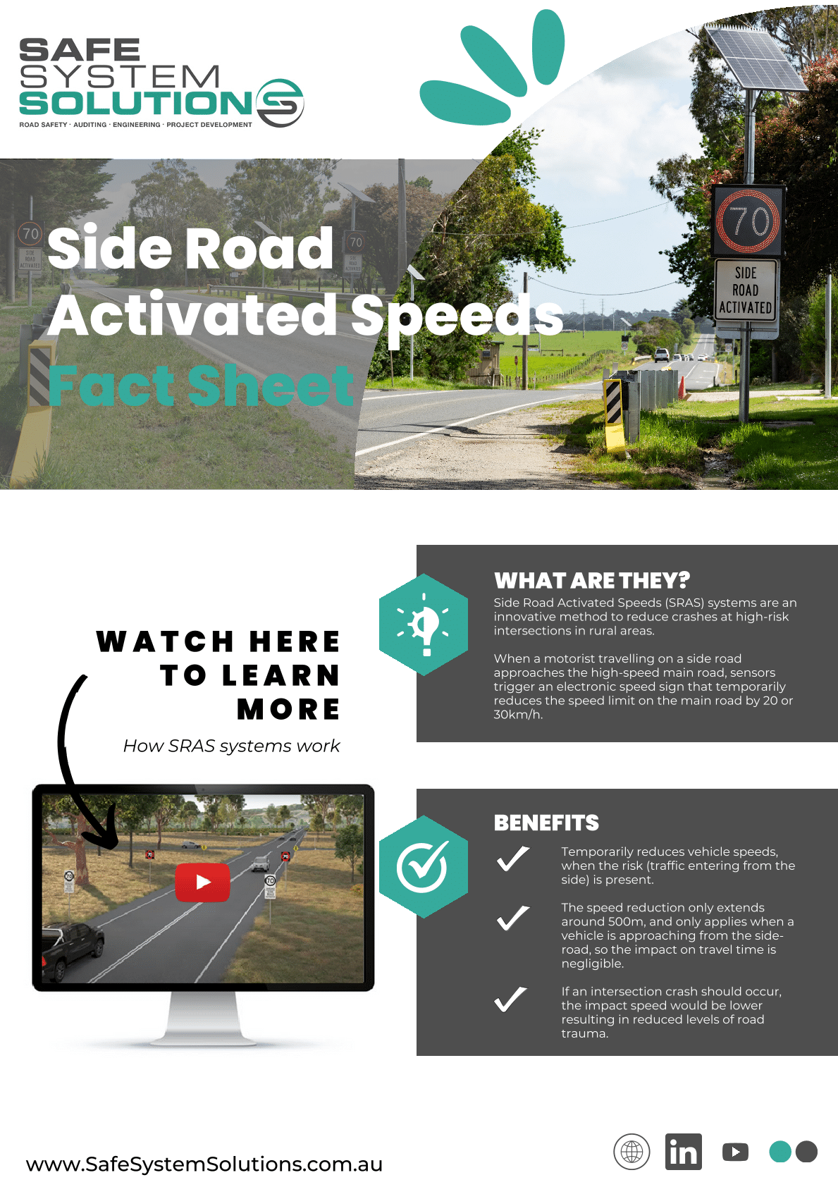 Side Road Activated Speeds