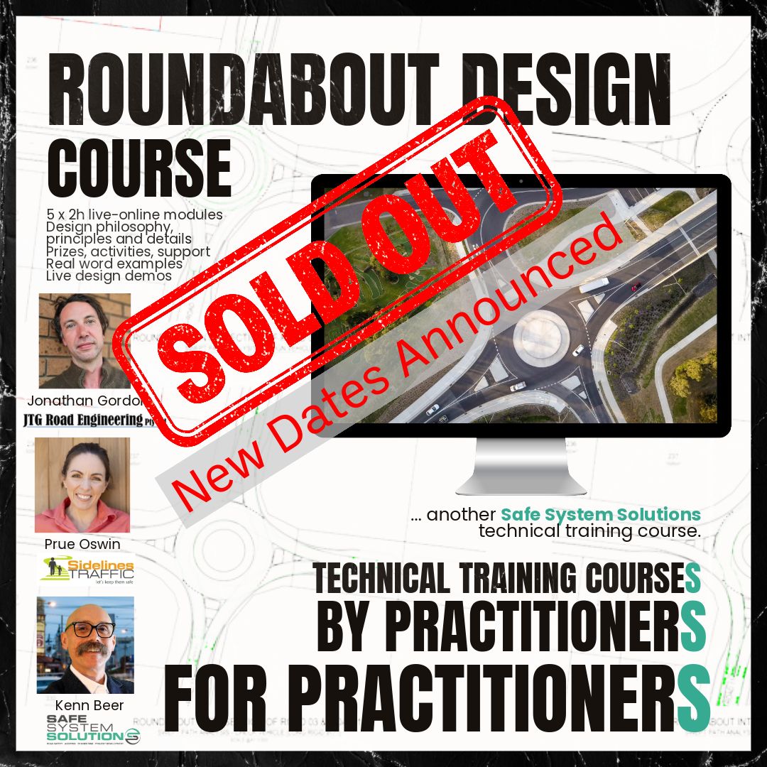 Rounabout Design Course (almost) SOLD OUT