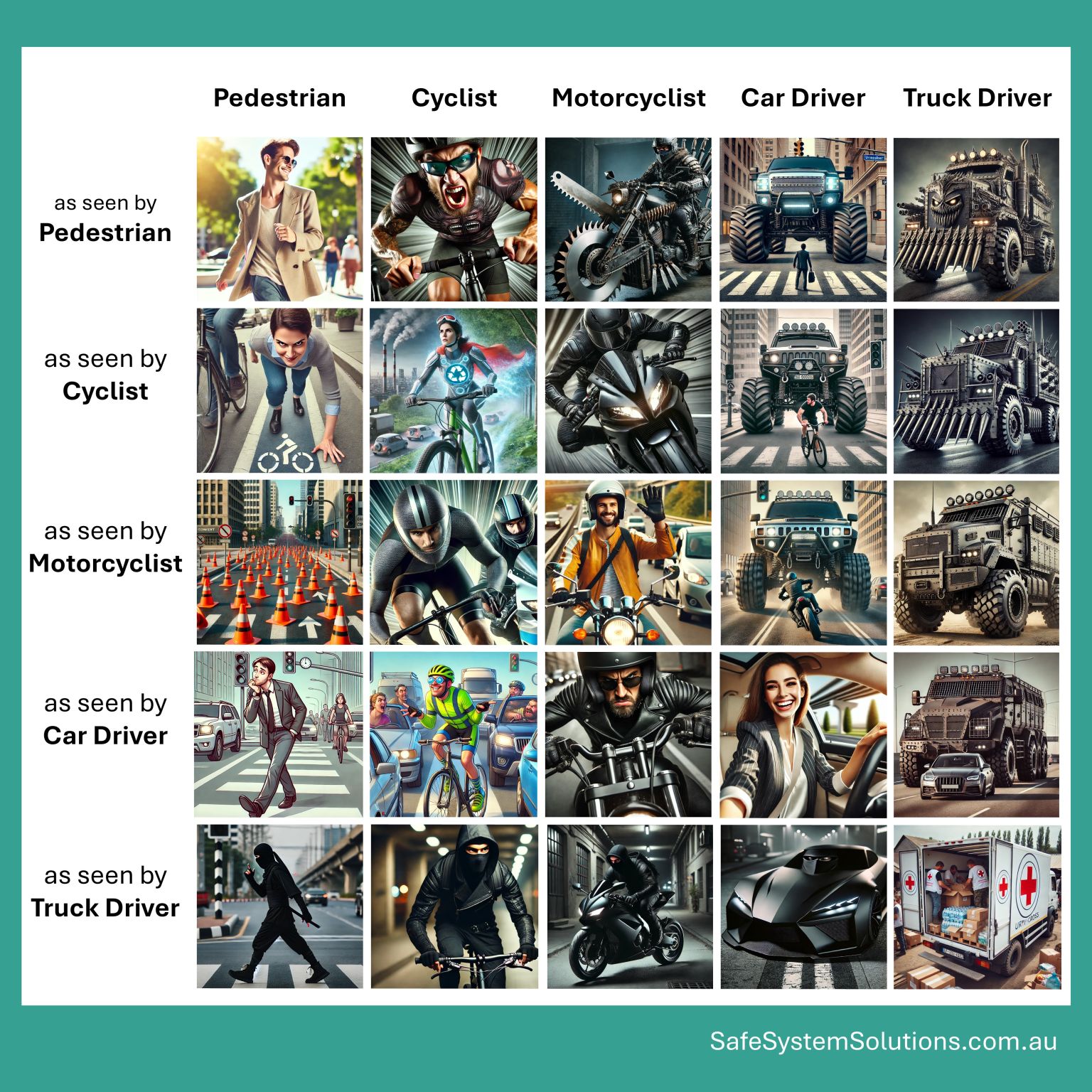 Kenngineering Notes: POV Perceptions of Road Users
