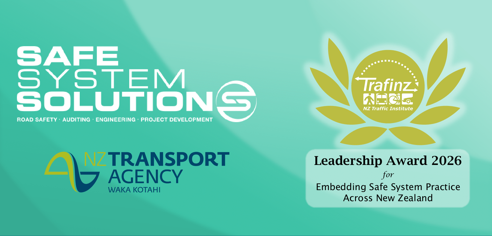 Trafinz National Road Safety Leadership Award Winner