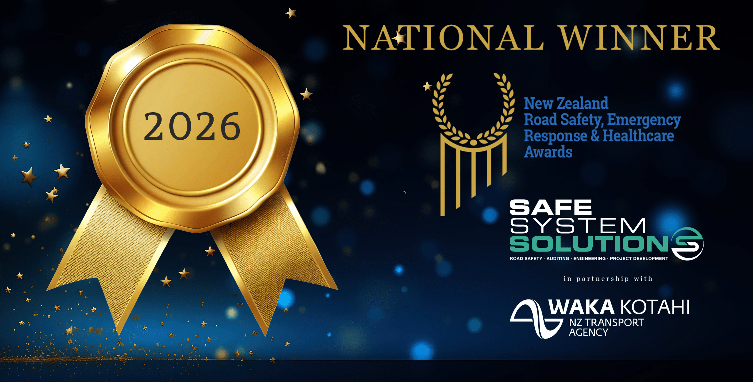 National Award for Road Safety 2025 winner! – SSS x NZTA