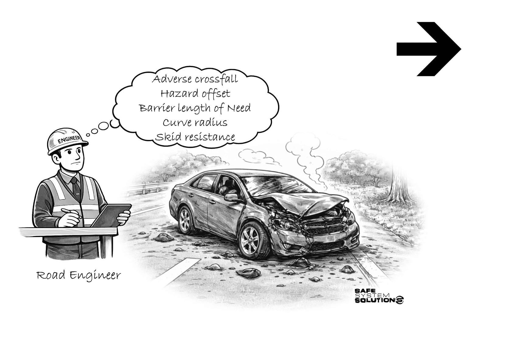 Kenngineering Notes: This is one of the biggest challenges in addressing the systemic failures of our road/street transport system…