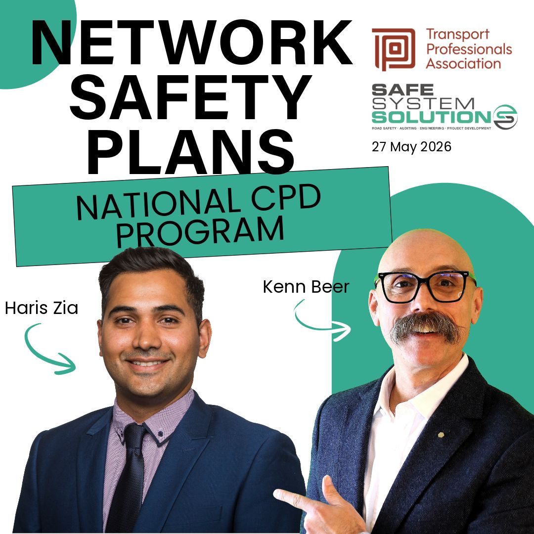 Kenngineering Notes: Network Safety Plans as part of the Transport Professionals Association National CPD Program