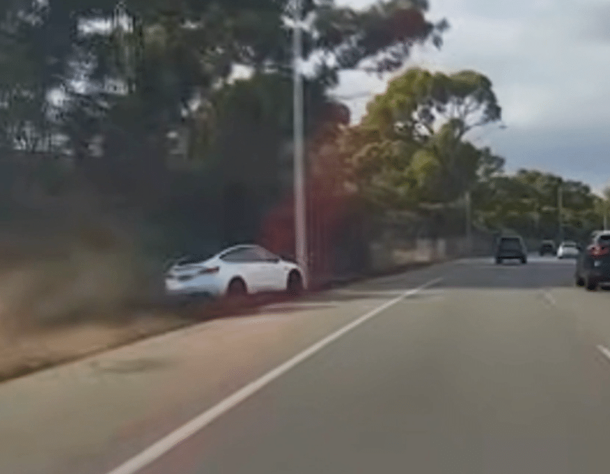 Kenngineering Notes: The Tesla tried its best. The roadside did the rest.