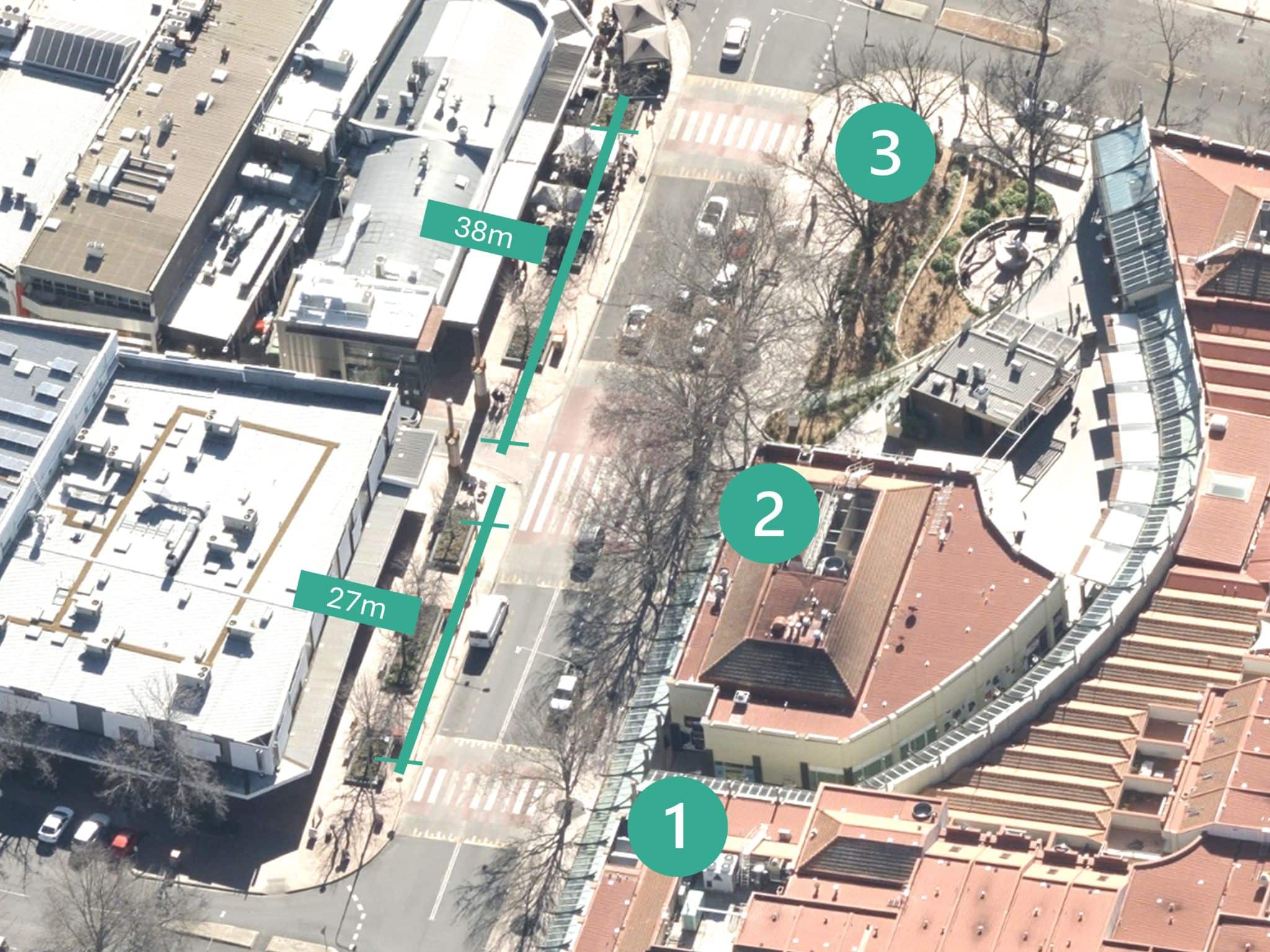 Kenngineering Notes: How close is too close for pedestrian crossings?